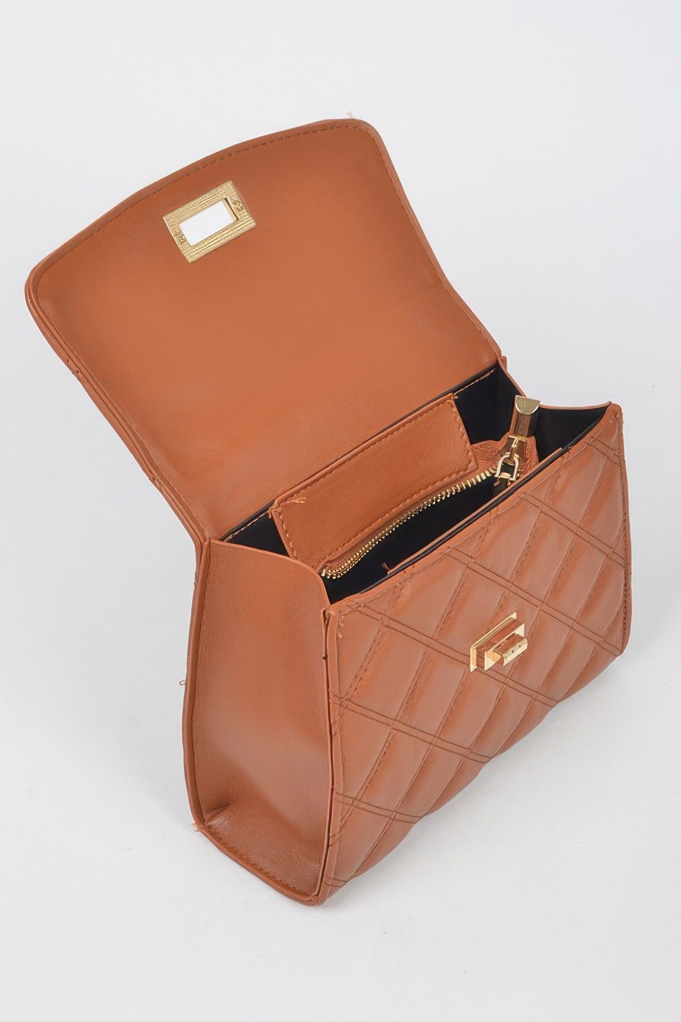 Quilted Top Handle Crossbody Bag product image