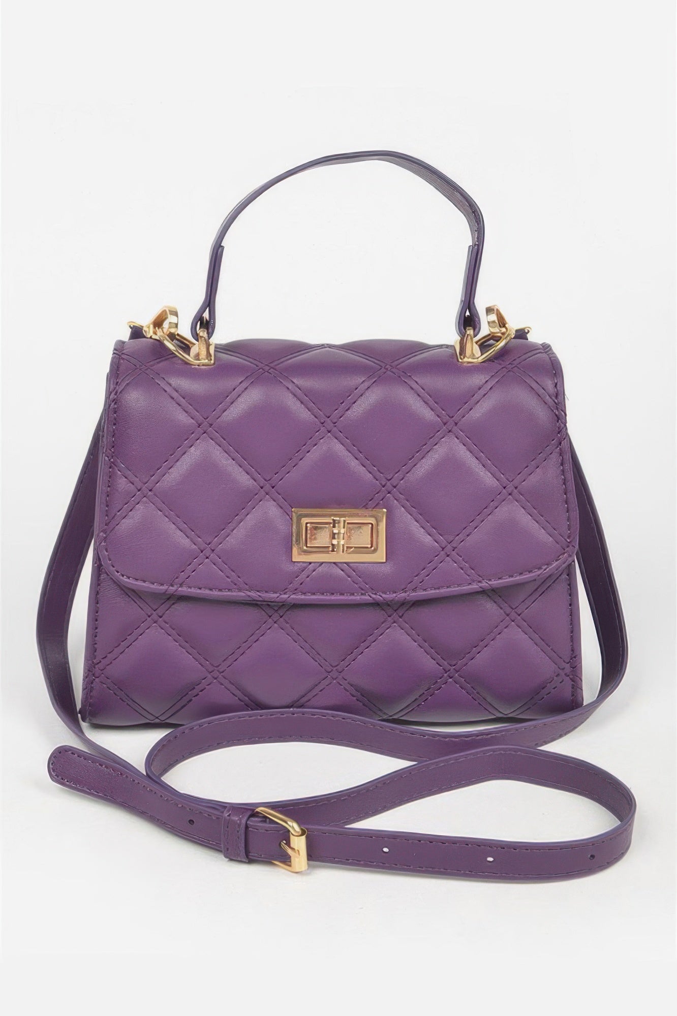 Quilted Top Handle Crossbody Bag product image