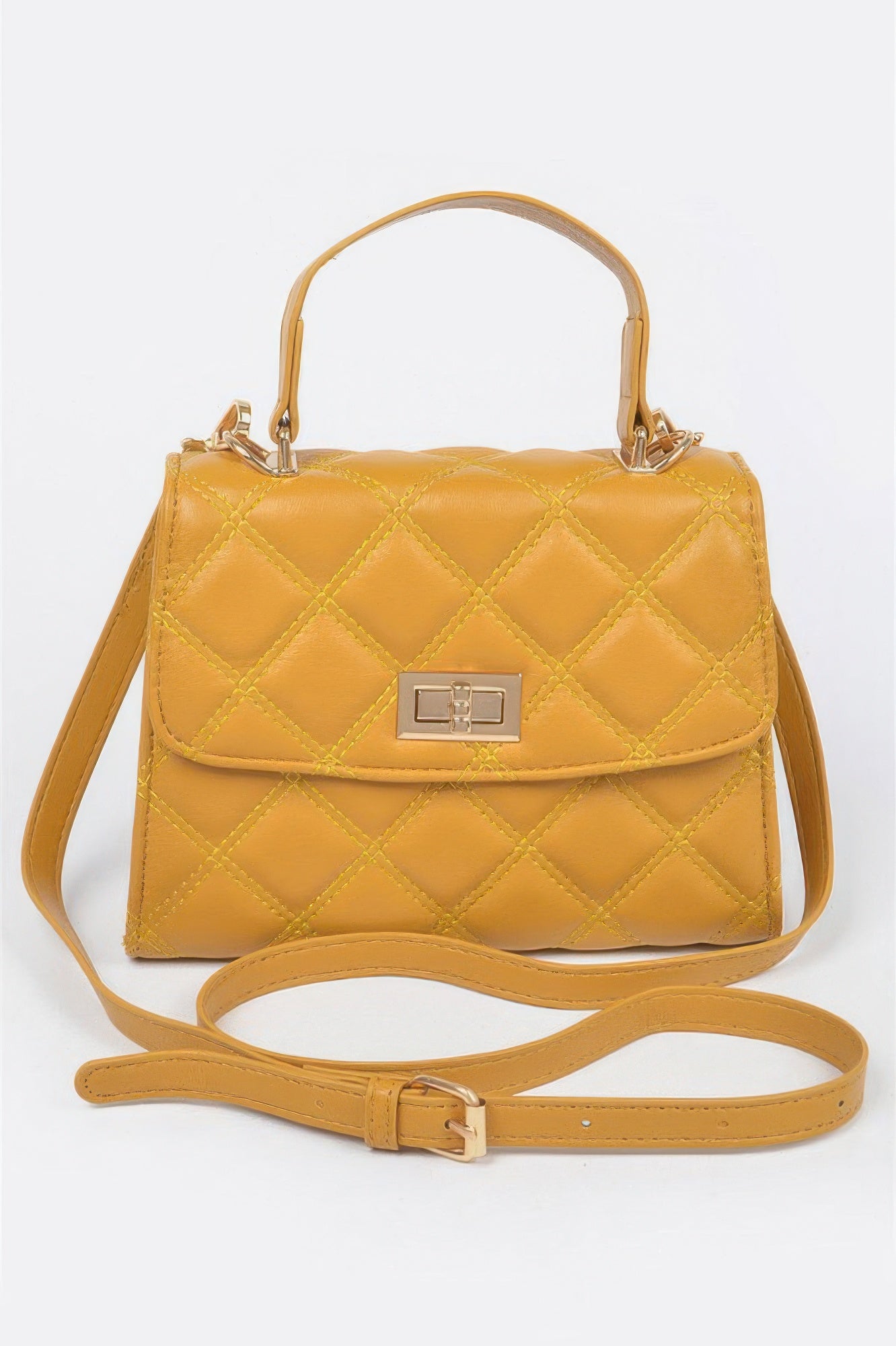 Quilted Top Handle Crossbody Bag product image