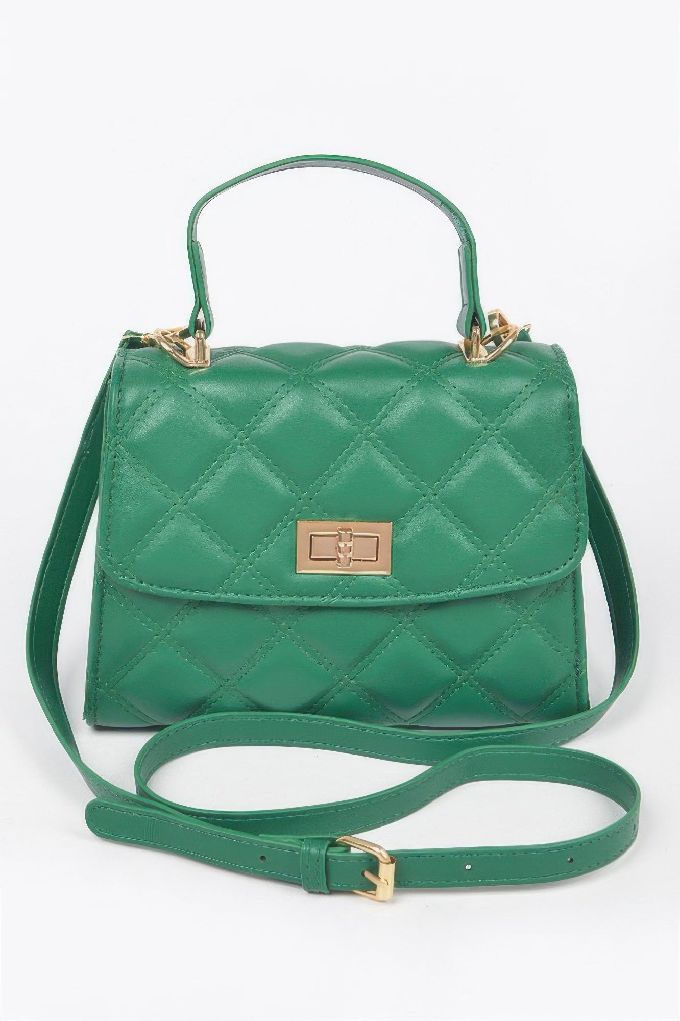 Quilted Top Handle Crossbody Bag product image