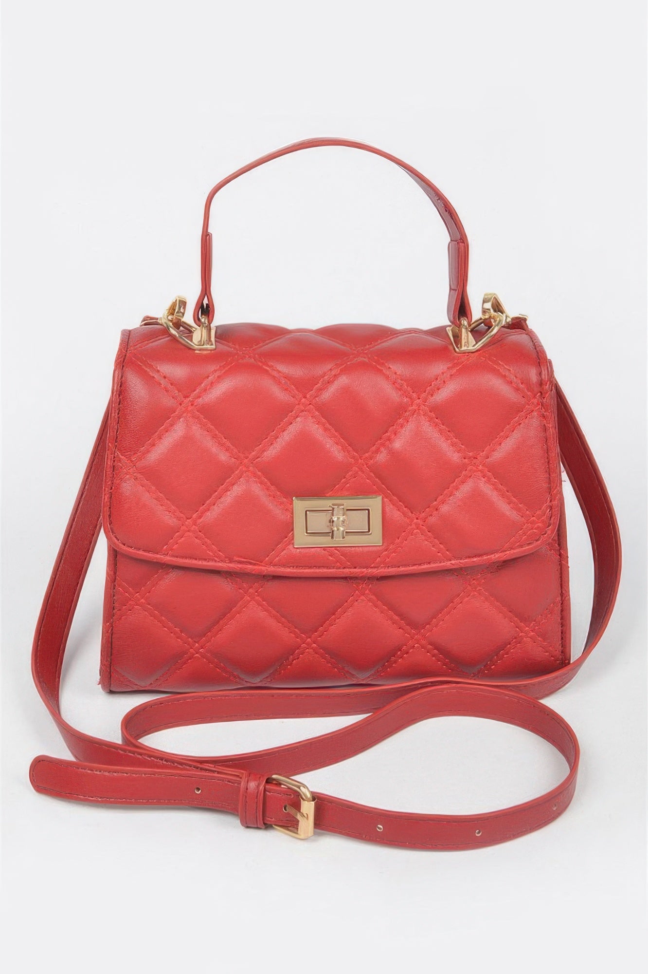 Quilted Top Handle Crossbody Bag product image
