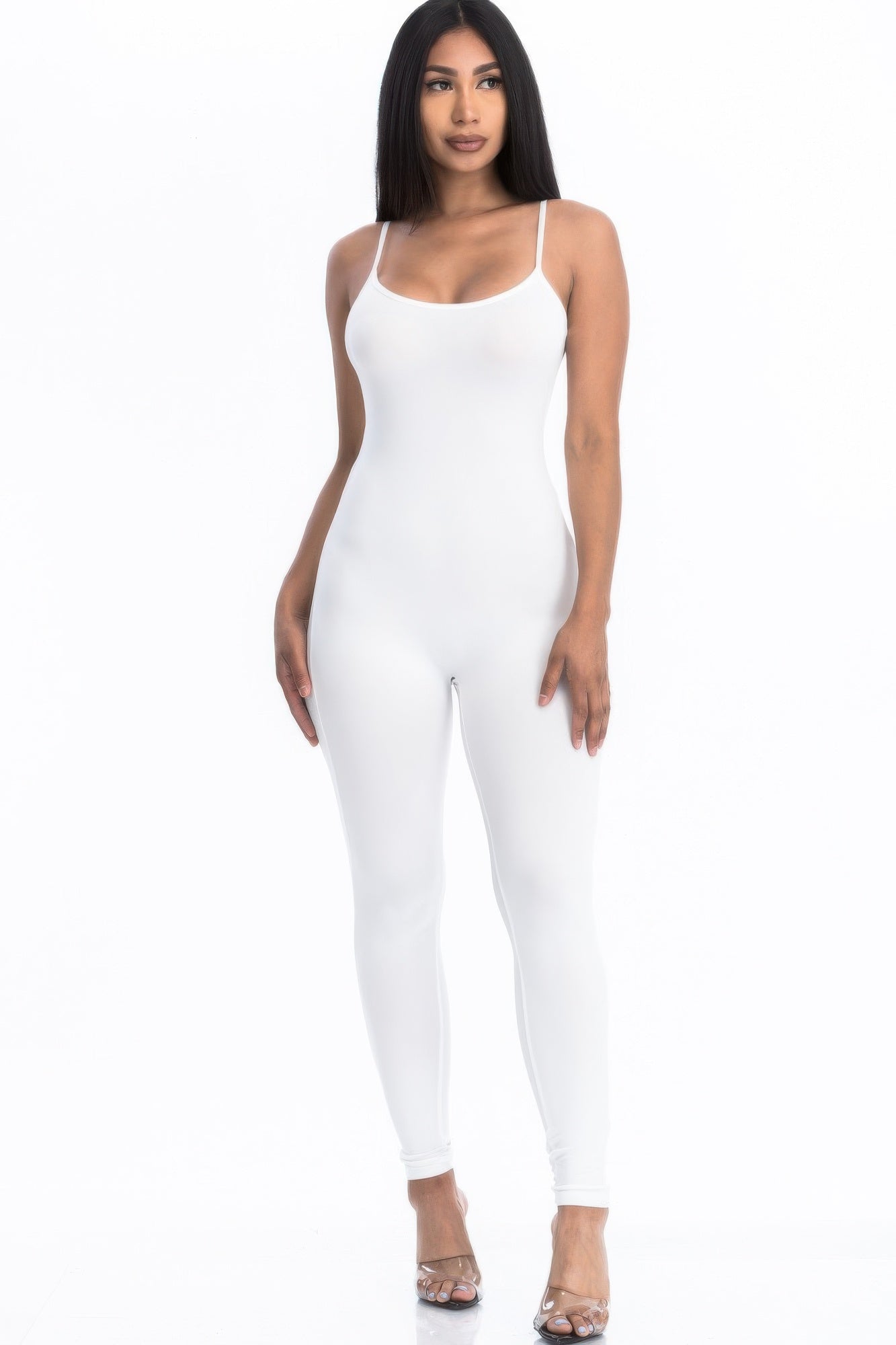 Solid Bodycon Cami Jumpsuit product image