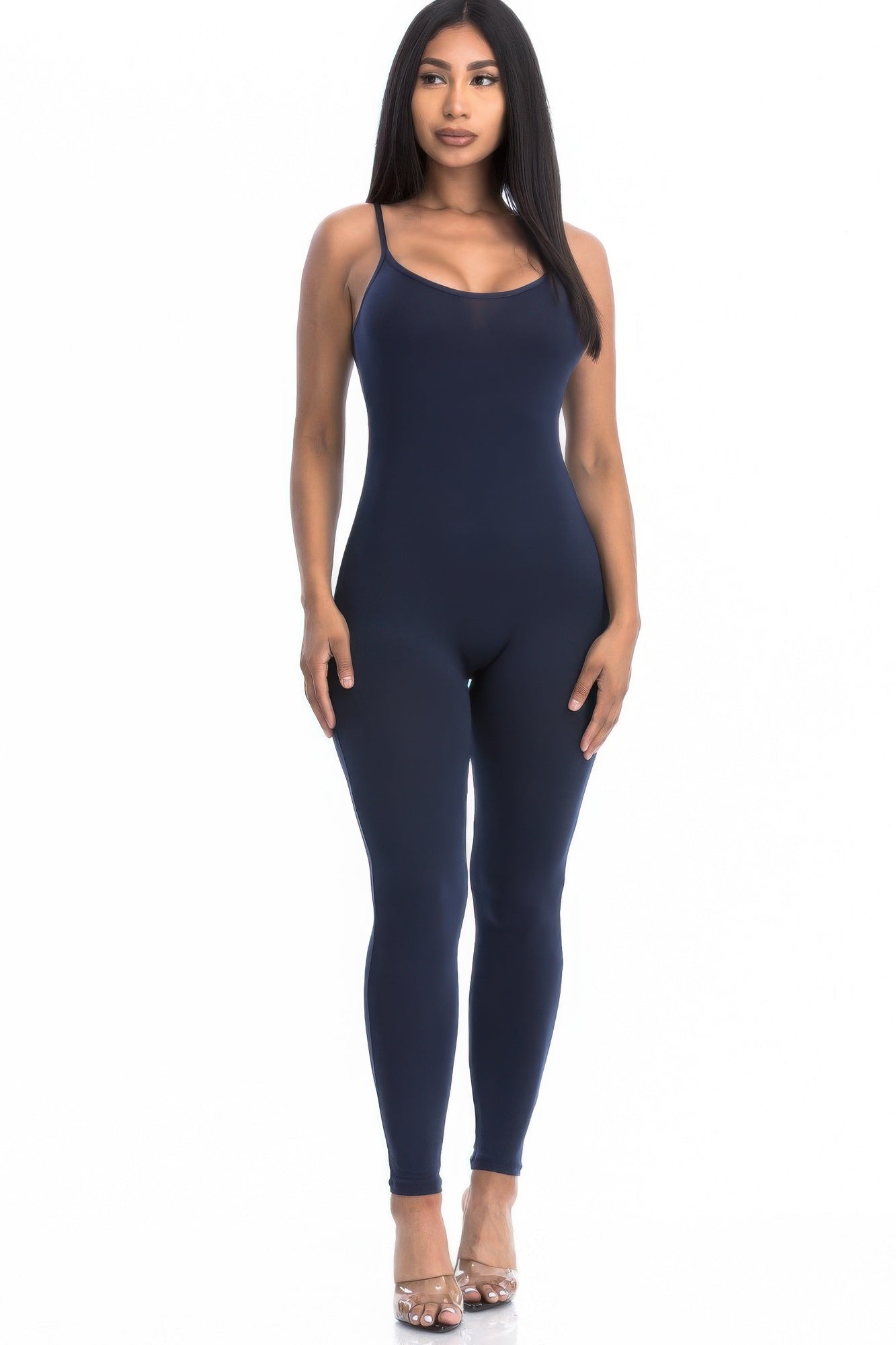 Solid Bodycon Cami Jumpsuit product image