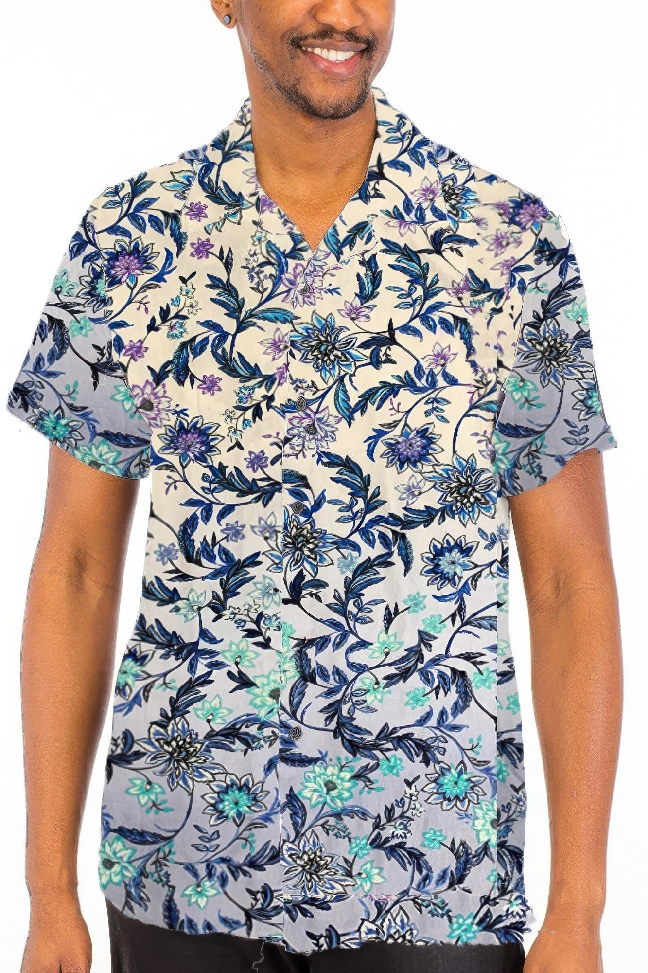 Mens Paisley Button Down Shirt product image