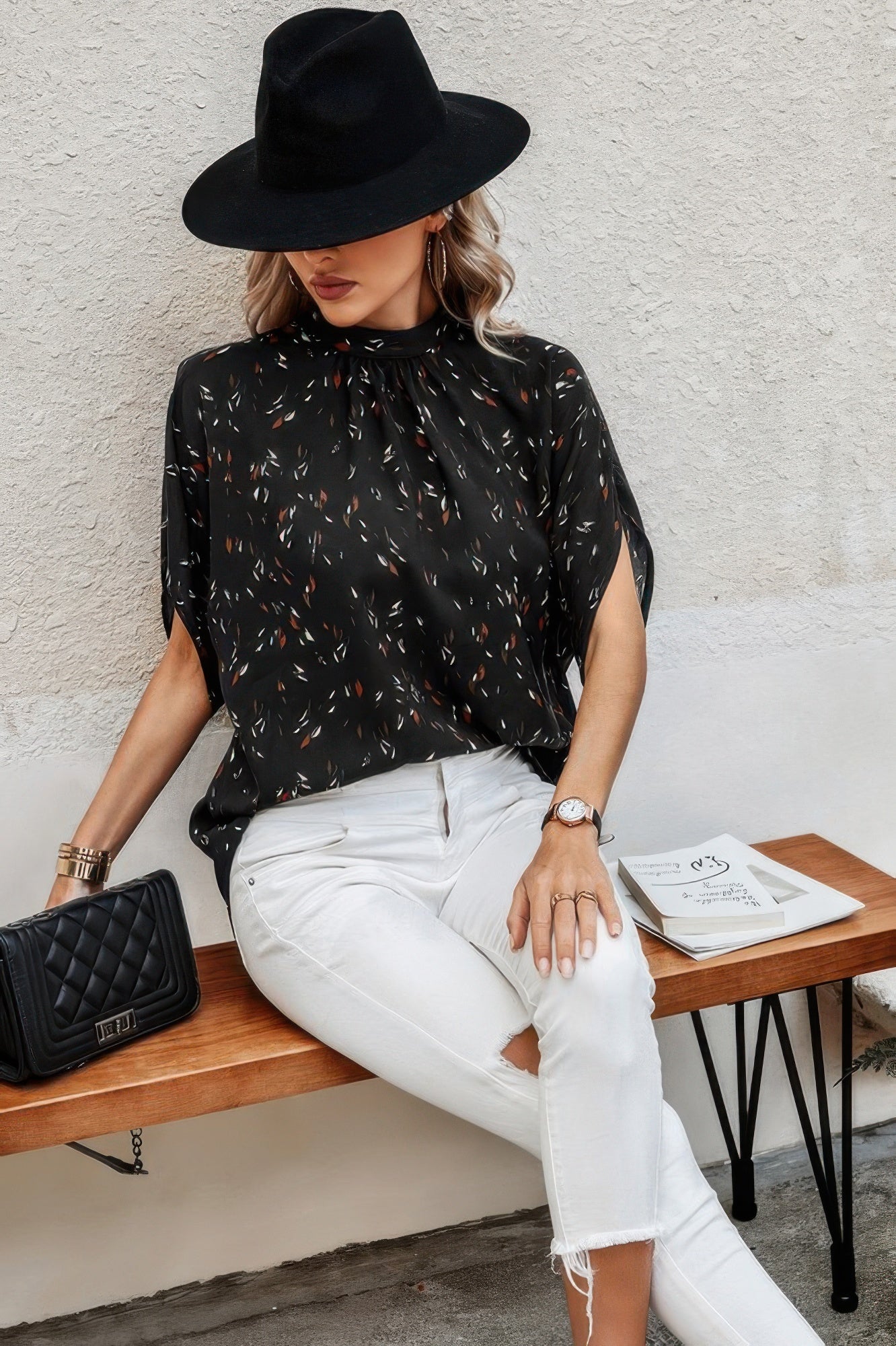 Leopard Open Back Knot Drop Top product image