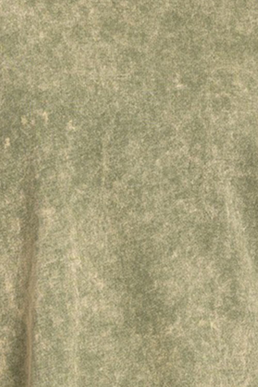 Zenana Heathered Round Neck Short Sleeve Blouse Zenana Heathered Round Neck Short Sleeve Blouse - TopFashionHQ