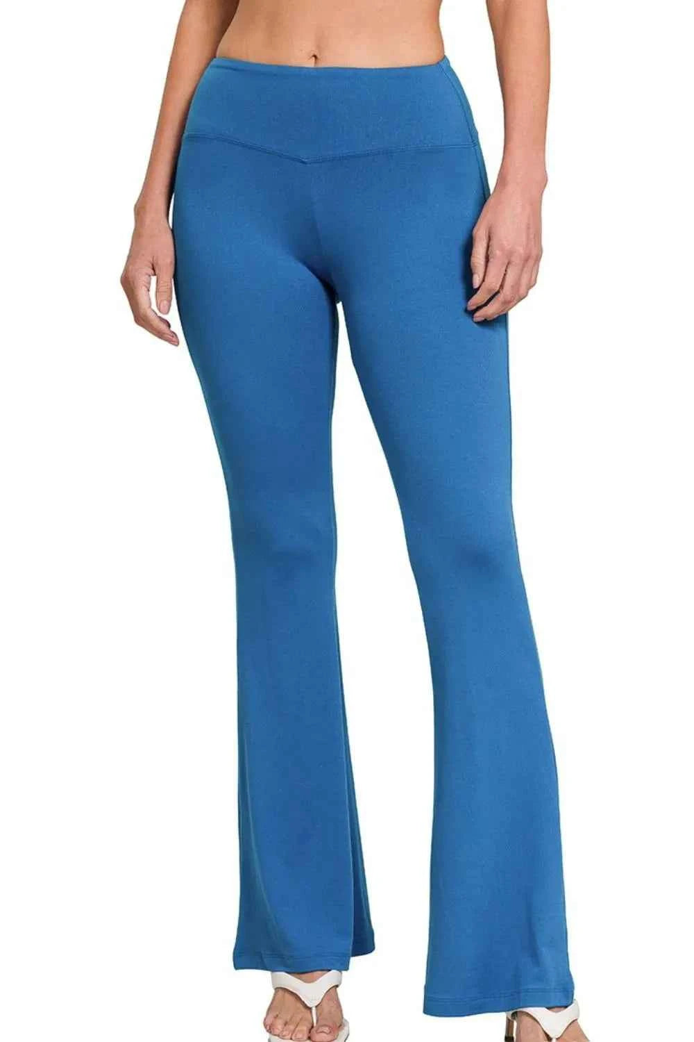 Zenana Buttery Soft Flare Leg High Waist Yoga Pants Zenana Buttery Soft Flare Leg High Waist Yoga Pants