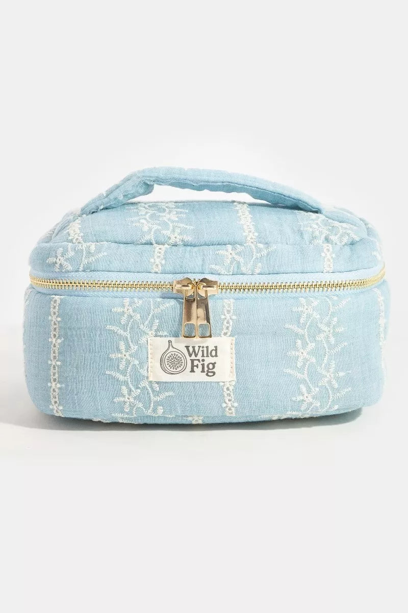 Fame Flower Vine Pattern Makeup Case Cosmetic Bag a276ea8c-ae77-4ad5-8564-9b53b5f05916-Max-Origin