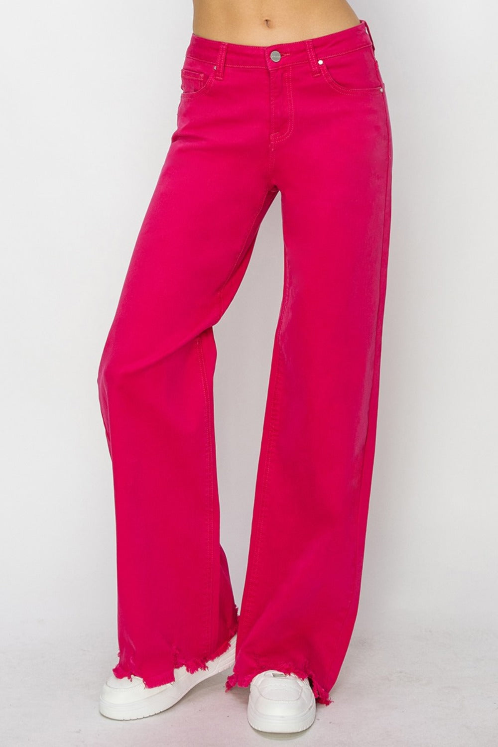RISEN High Rise Wide Leg Jeans RISEN High Rise Wide Leg Jeans - TopFashionHQ