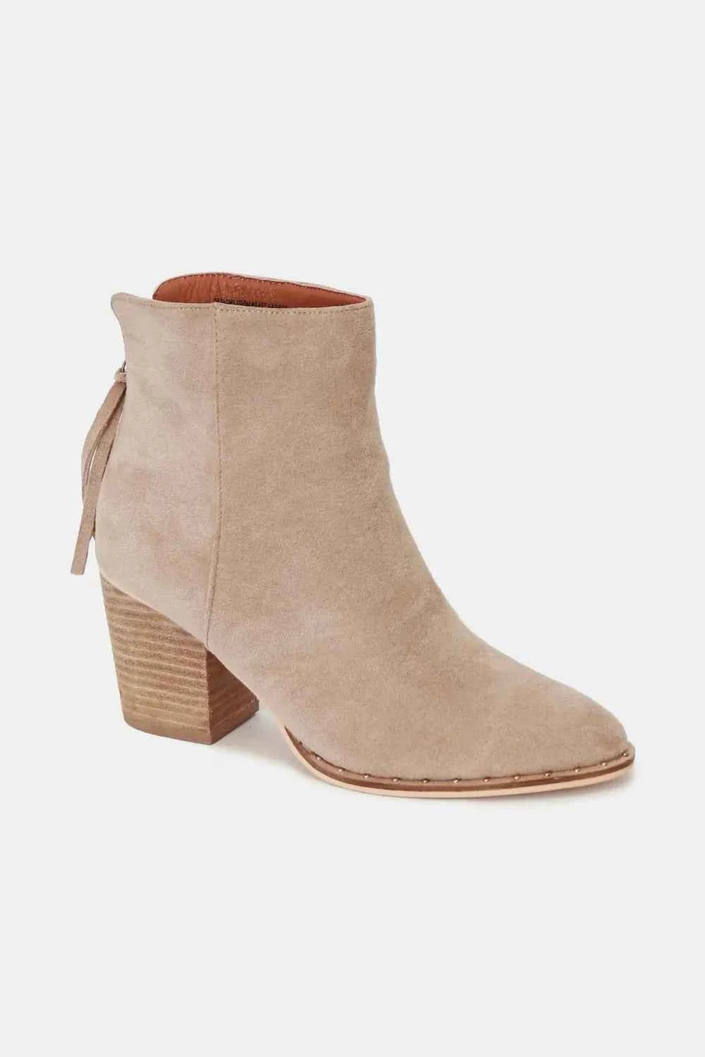 Beast Fashion Suede Point Toe Ankle Booties Beast Fashion Suede Point Toe Ankle Booties
