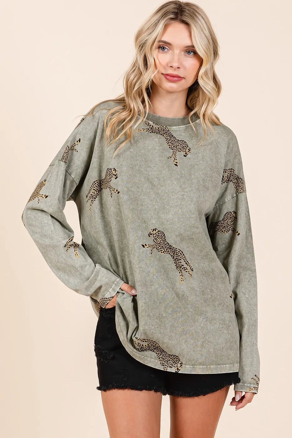 Mittoshop Mineral Wash Cheetah Print Long Sleeve Top a8471e83be1a4773a380423bc7d5f9bf-Max-Origin