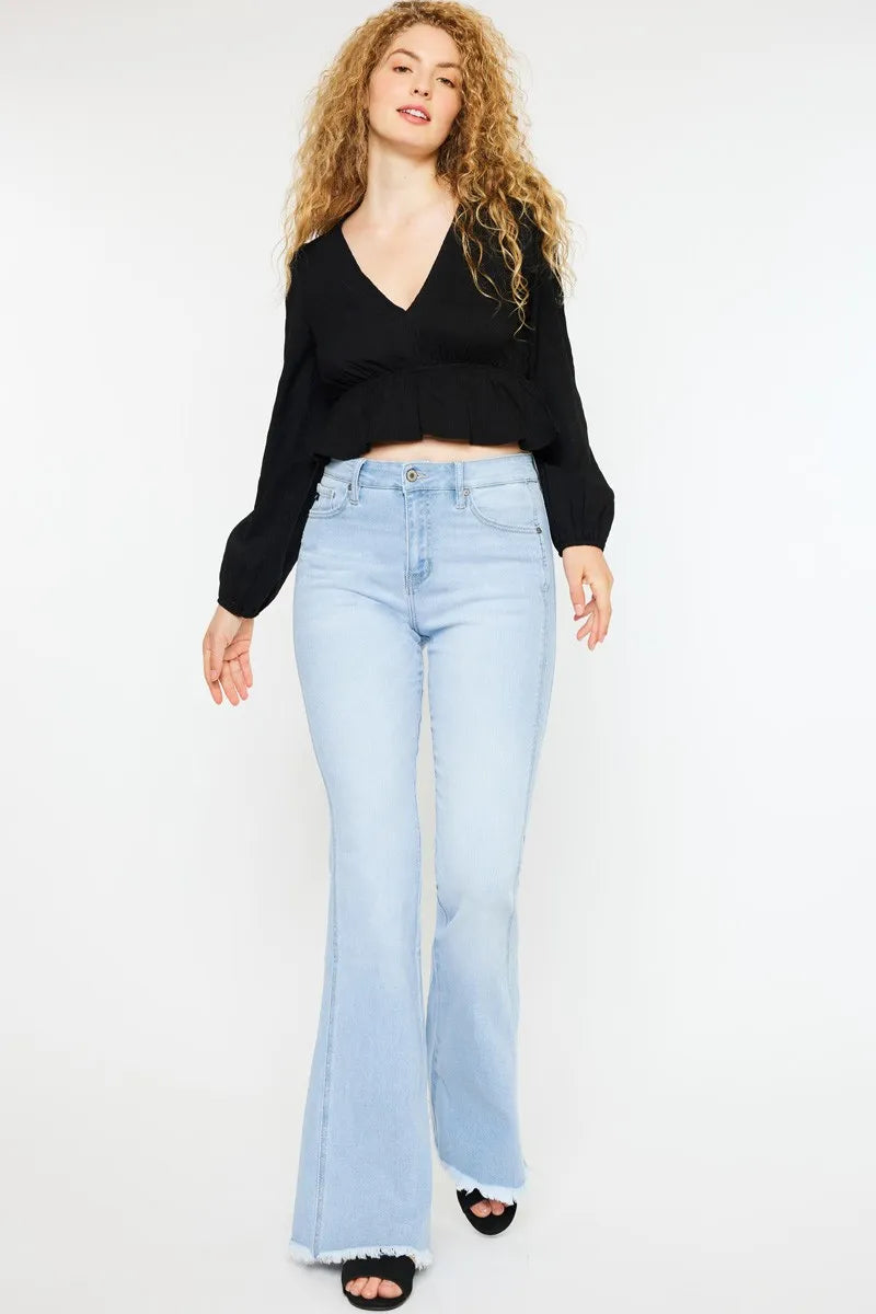Kancan High Rise Curvy Flare Jeans a9053bcc74b44c2ca5926718b605d86c-Max-Origin