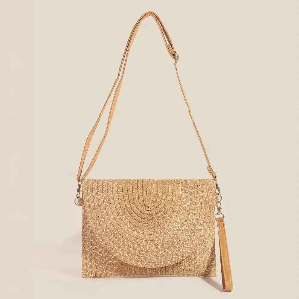Fame Tight Woven Envelope Clutch Bag Fame Tight Woven Envelope Clutch Bag