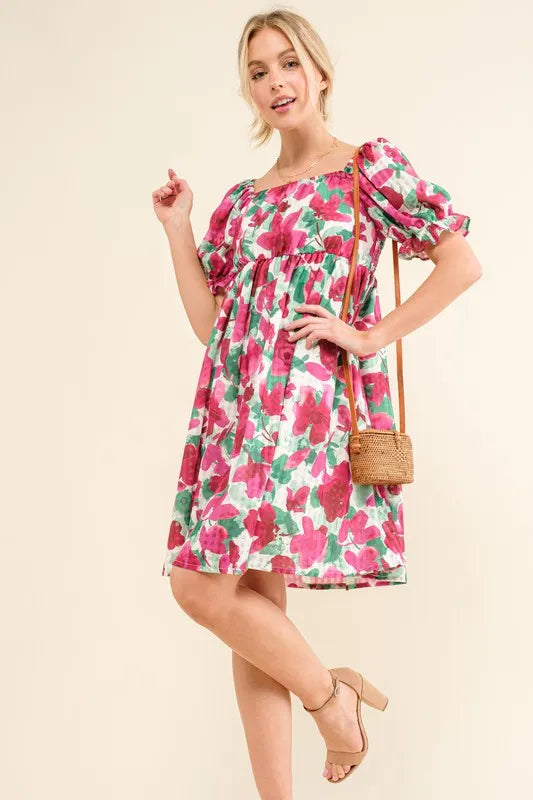 And The Why Smocked Floral Ruffle Short Sleeve Mini Dress adde8345b4184c12820ed00b0b2acdb7-Max-Origin