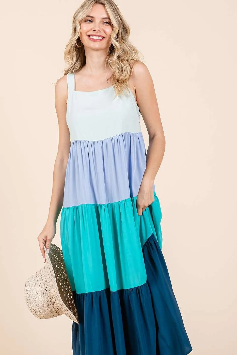 Mittoshop Color Block Tiered Pull-On Maxi Dress aec8f22b29f540b5800f4f586cdd1bf9-Max-Origin