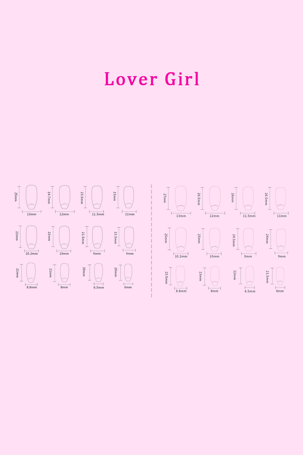 SO PINK BEAUTY Press On Nails 2 Packs SO PINK BEAUTY Press On Nails 2 Packs - TopFashionHQ