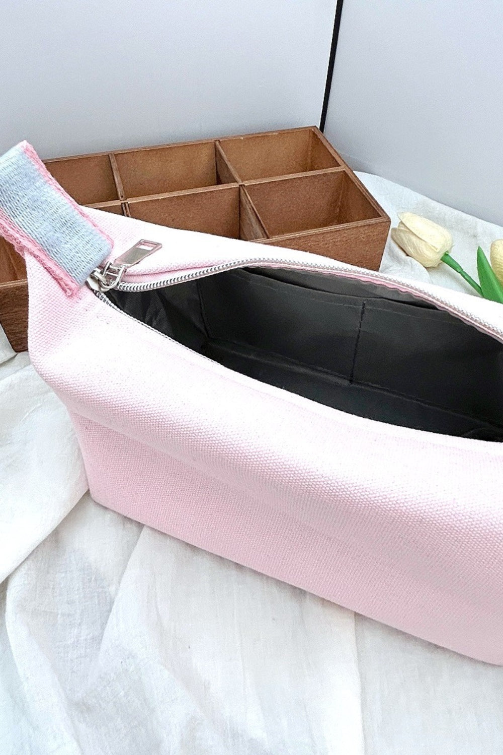 Zenana Waterproof Canvas Travel Cosmetic Bag Zenana Waterproof Canvas Travel Cosmetic Bag - TopFashionHQ