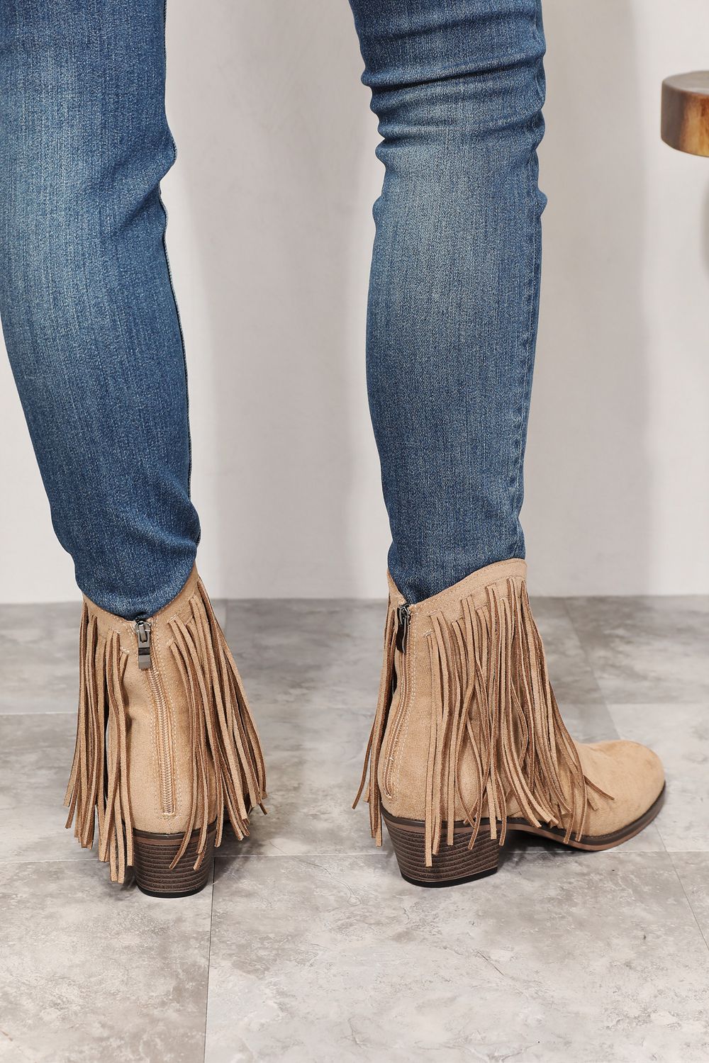 Legend Women's Fringe Cowboy Western Ankle Boots Legend Women's Fringe Cowboy Western Ankle Boots - TopFashionHQ