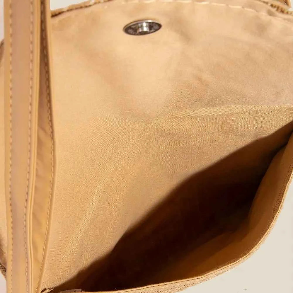 Fame Tight Woven Envelope Clutch Bag Fame Tight Woven Envelope Clutch Bag