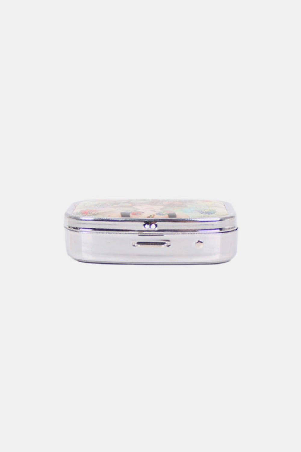Nicole Lee USA Print Metallic Rectangular Pill Case Nicole Lee USA Print Metallic Rectangular Pill Case - TopFashionHQ