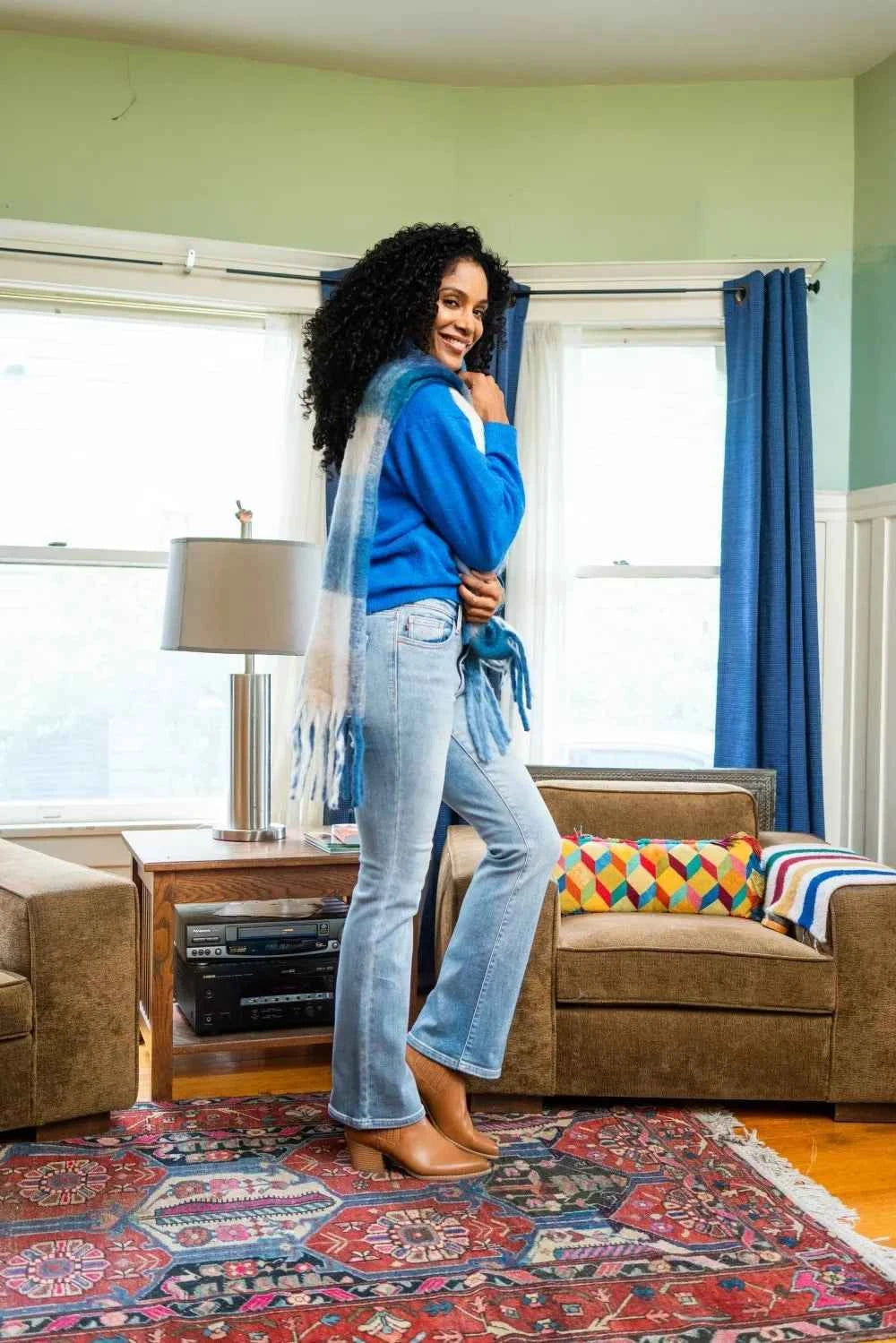 Judy Blue Mid Rise Thermal Bootcut Jeans Judy Blue Mid Rise Thermal Bootcut Jeans