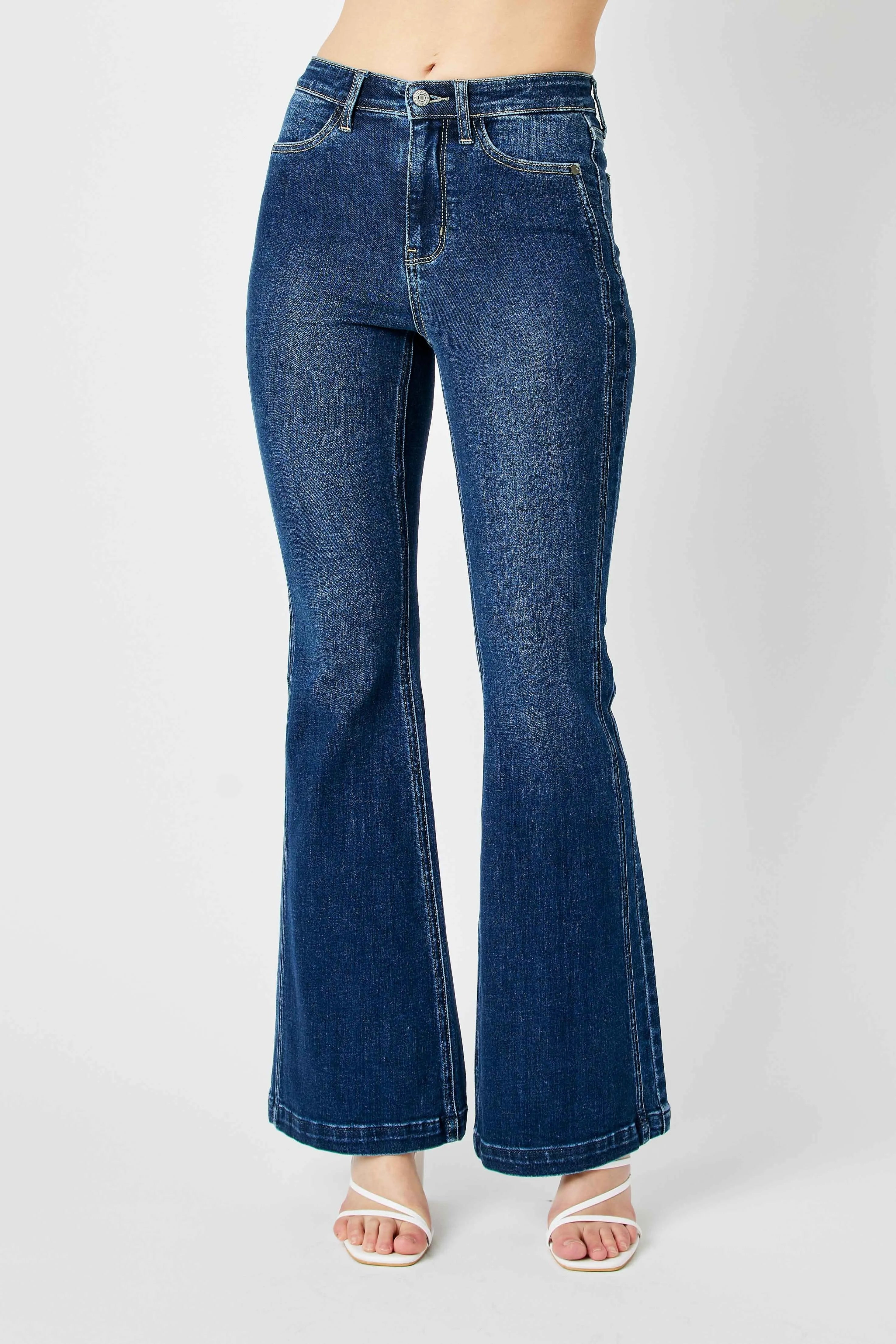 Judy Blue Full Size Hw Angled Side Seam Detail Flare Jeans Plus Size b9e74a503e03472ba9d4c41369d7ef53-Max-Origin
