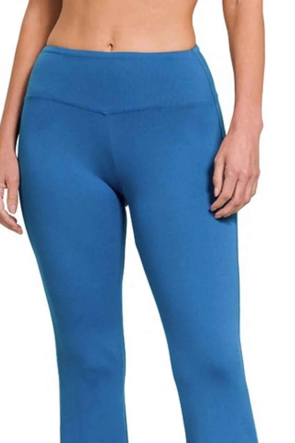 Zenana Buttery Soft Flare Leg High Waist Yoga Pants Zenana Buttery Soft Flare Leg High Waist Yoga Pants