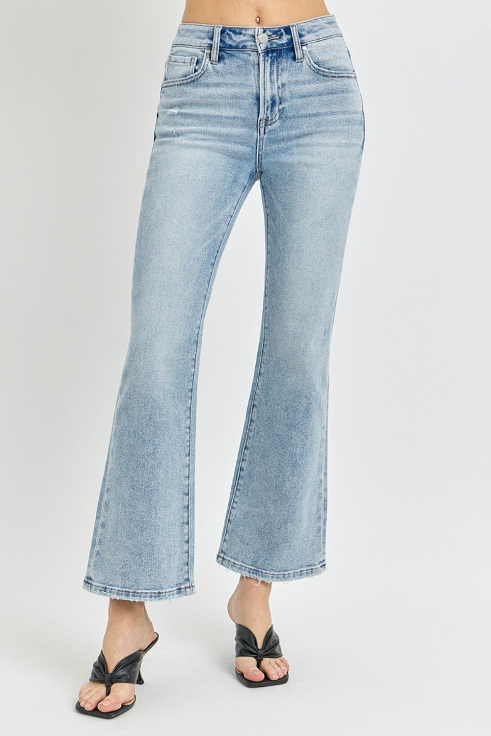 RISEN Full Size High Rise Ankle Flare Jeans RISEN Full Size High Rise Ankle Flare Jeans