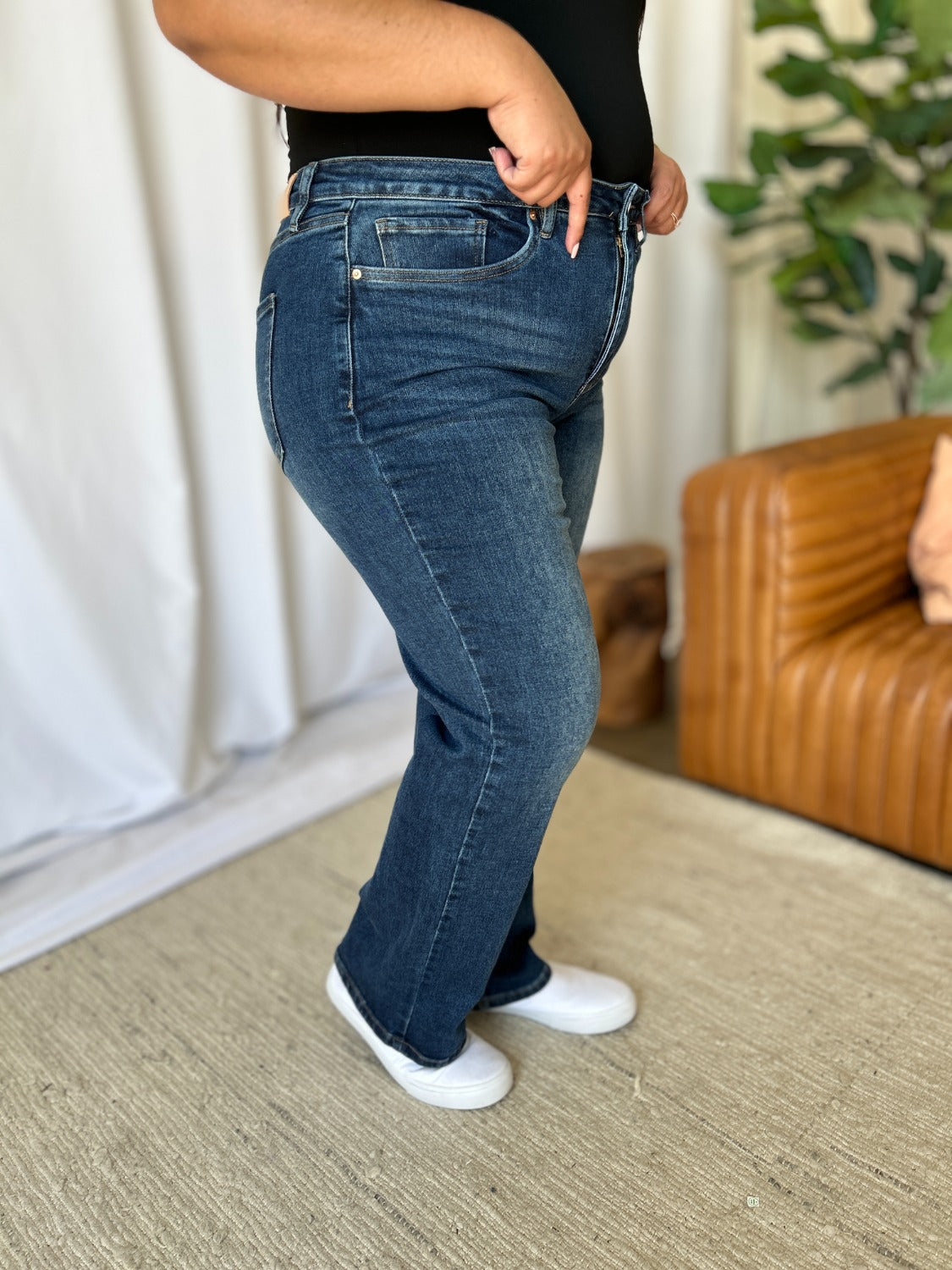 RFM Full Size High Rise Straight Tummy Control Jeans RFM Full Size High Rise Straight Tummy Control Jeans