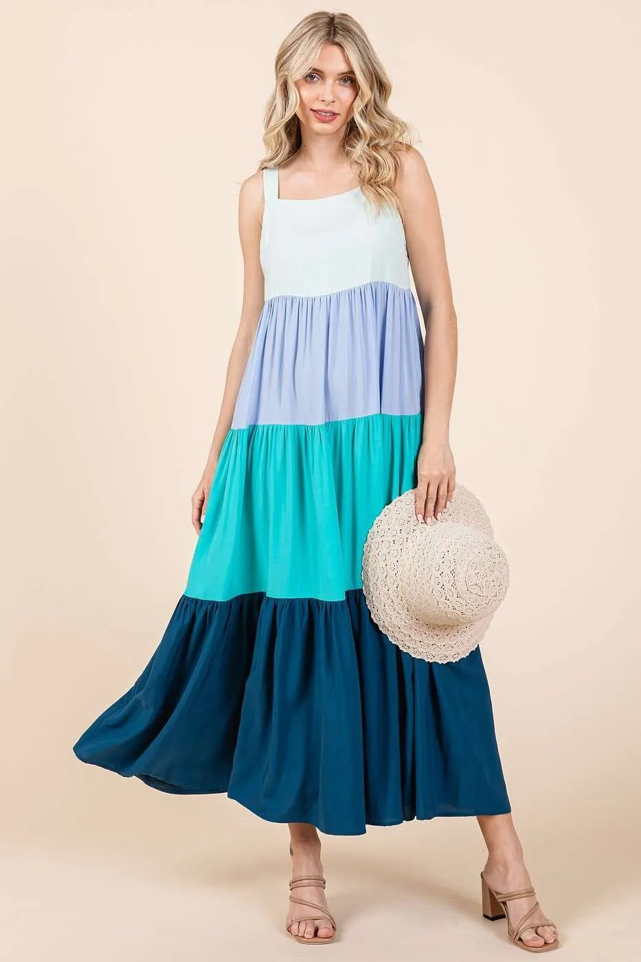 Mittoshop Color Block Tiered Pull-On Maxi Dress c259ff6d2dbd4cddbf6a041513b53448-Max-Origin