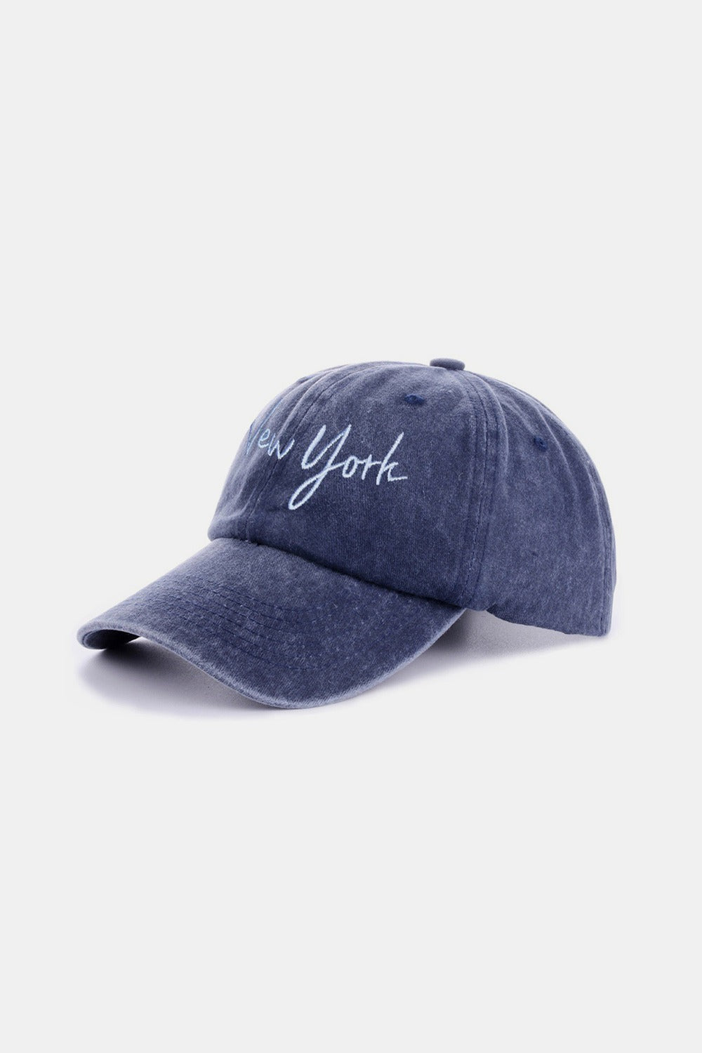 Zenana Washed Embroidered City Baseball Cap Zenana Washed Embroidered City Baseball Cap