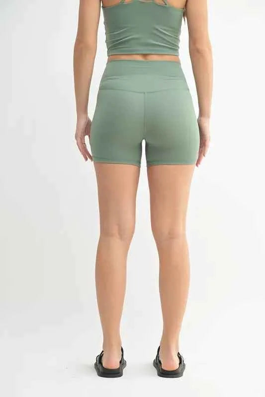 MONO B Venice Cloud Light Contour Biker Shorts MONO B Venice Cloud Light Contour Biker Shorts