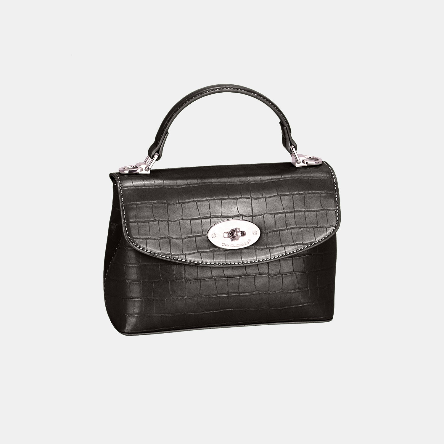 David Jones Texture PU Leather Handbag David Jones Texture PU Leather Handbag - TopFashionHQ