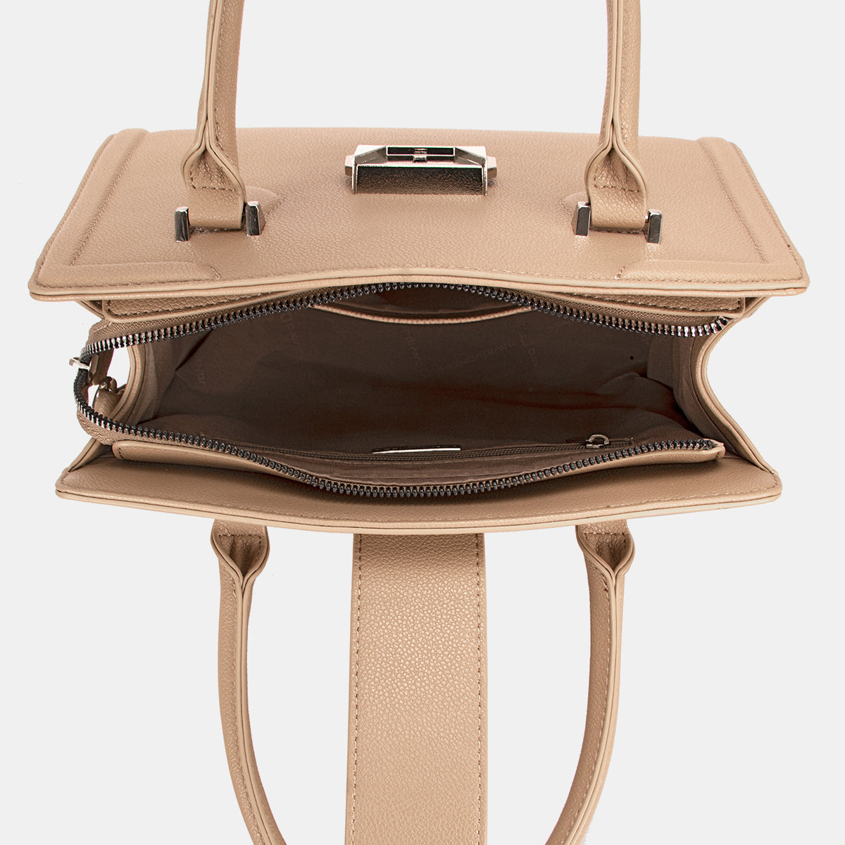 David Jones PU Leather Handbag David Jones PU Leather Handbag - TopFashionHQ