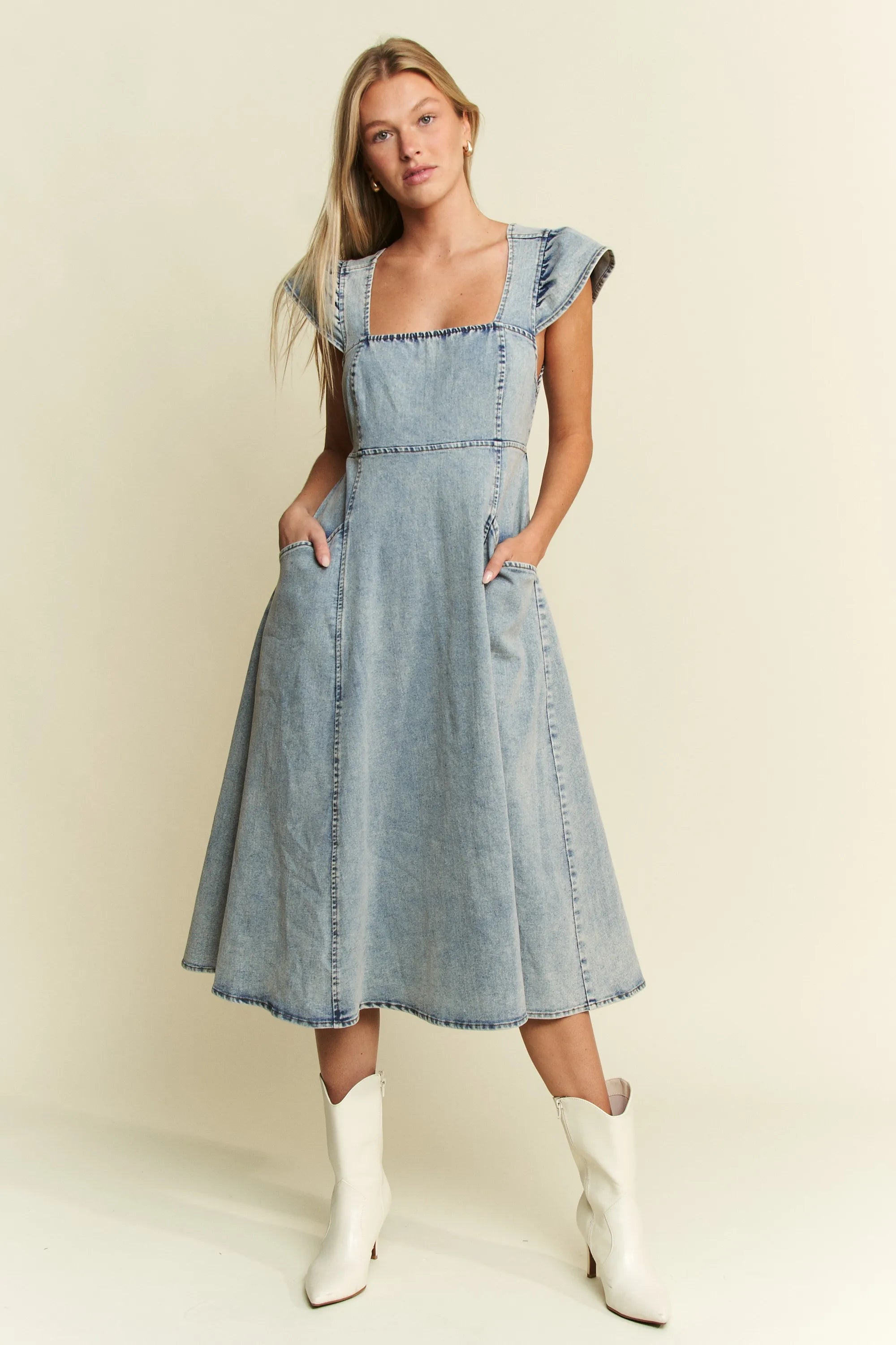 Jade By Jane Full Size Ruffled Denim Midi Dress Plus Size cb631838522d49638fcd60ee5d0c0fb9-Max-Origin