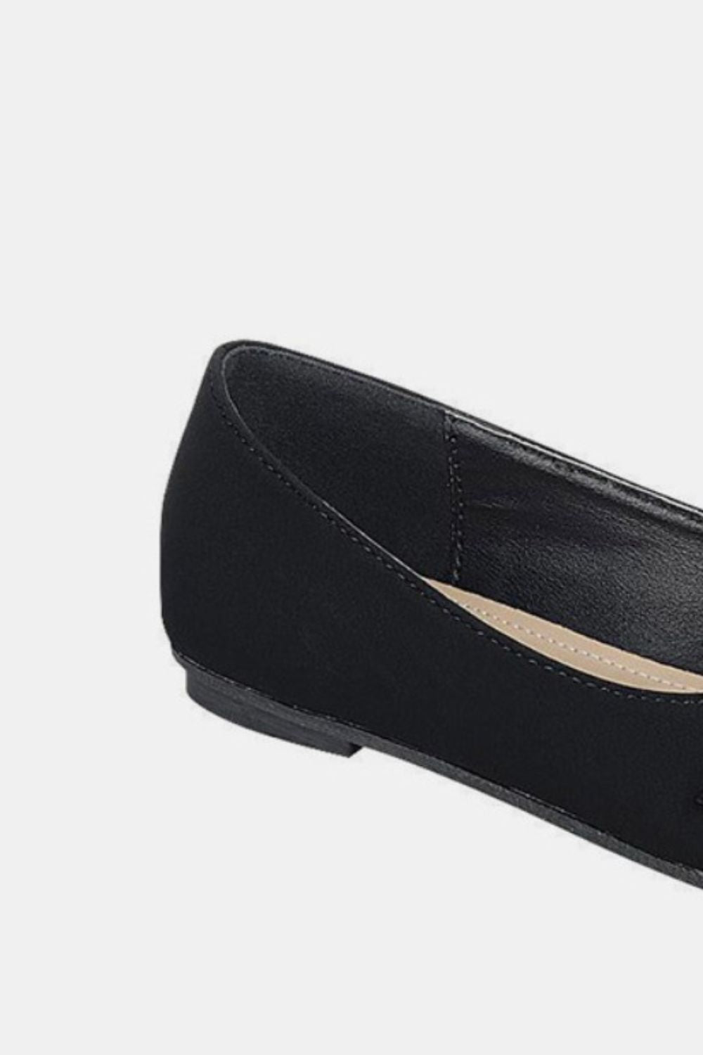 Forever Link Slip On Rhinestone Buckle Ballet Flats Forever Link Slip On Rhinestone Buckle Ballet Flats