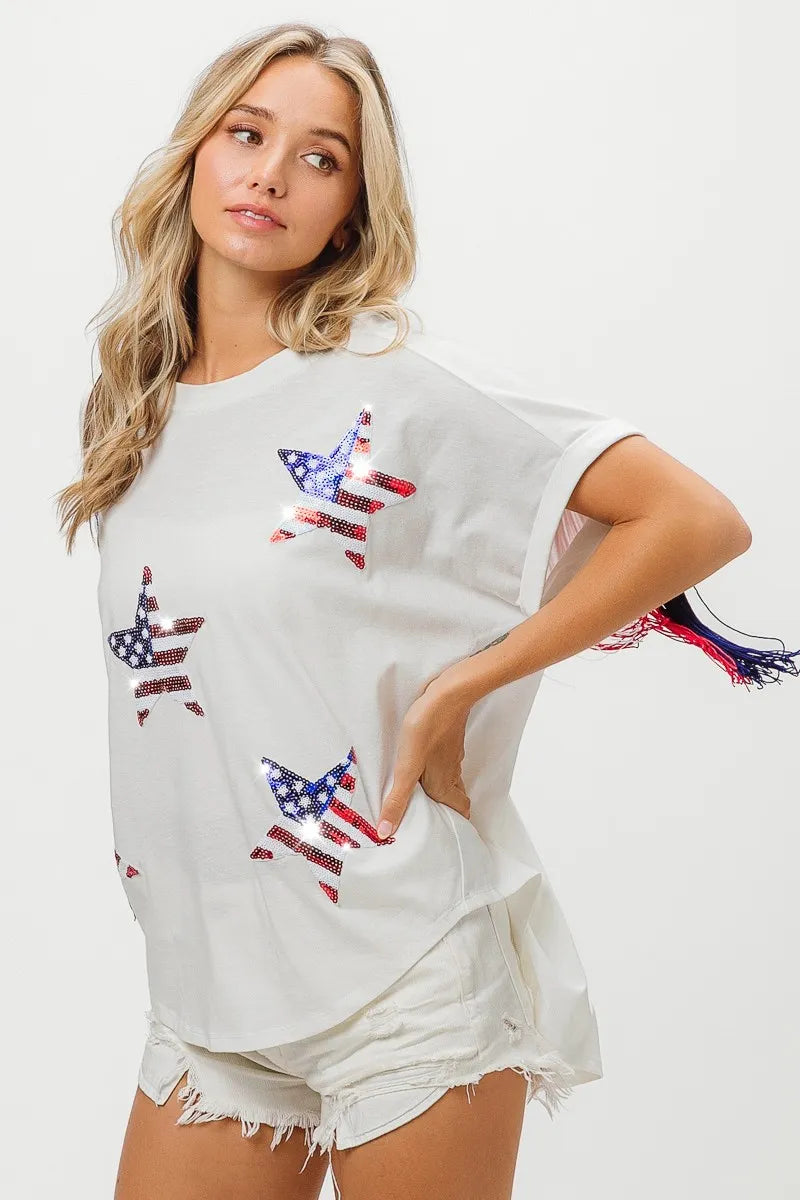 BiBi American Flag Sequin Star Fringe Top d0b7836014694eea99bee2f0a48d28c0-Max-Origin