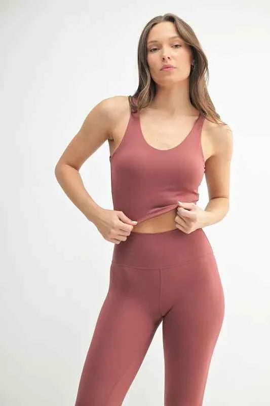 MONO B Venice Cloud Light U-back Active Tank MONO B Venice Cloud Light U-back Active Tank