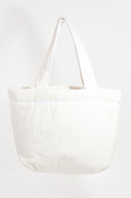 Fame Square Microfiber Tote Bag Fame Square Microfiber Tote Bag