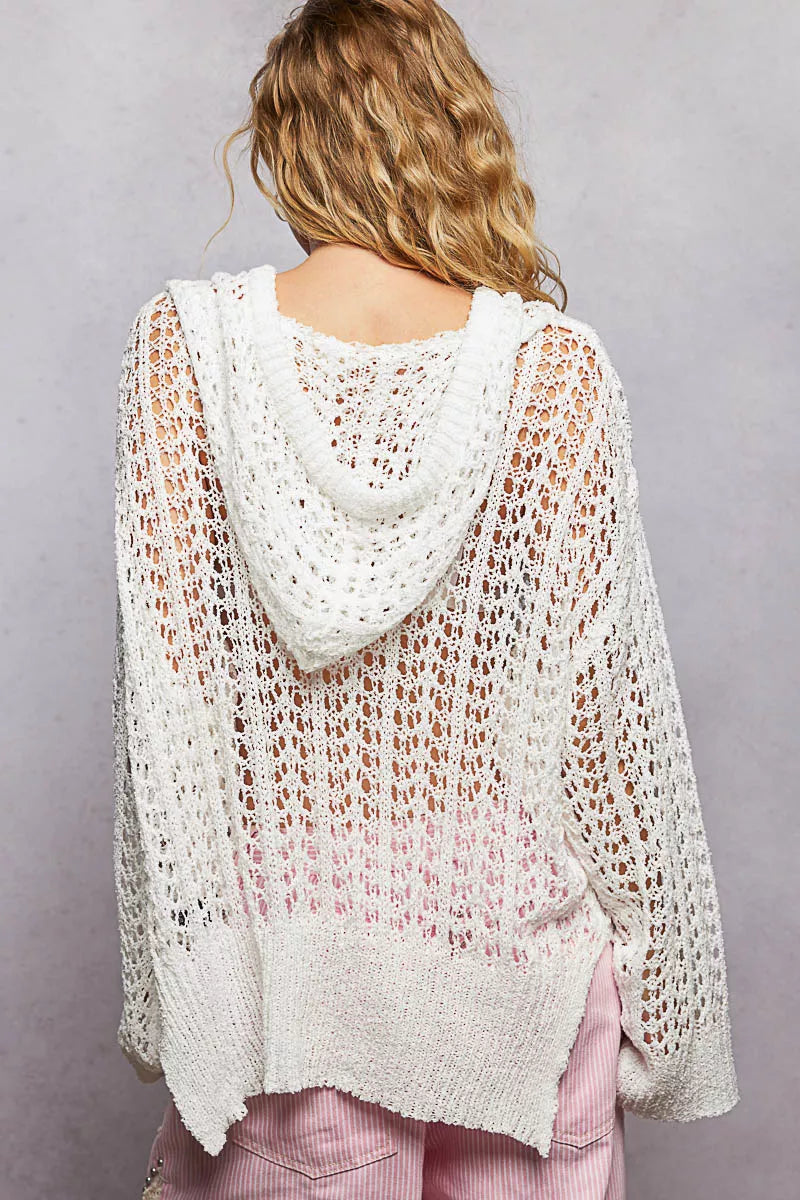 POL Openwork Round Neck High Low Knit Top d4cd57f8-2dce-4805-a153-e6637127eba9-Max-Origin