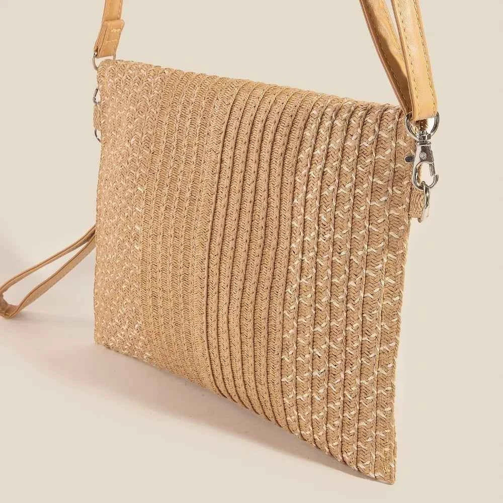 Fame Tight Woven Envelope Clutch Bag Fame Tight Woven Envelope Clutch Bag
