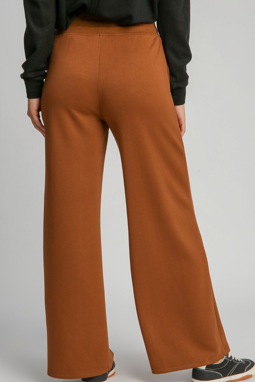 Umgee Drawstring Wide Leg Pants with Pockets Umgee Drawstring Wide Leg Pants with Pockets - TopFashionHQ