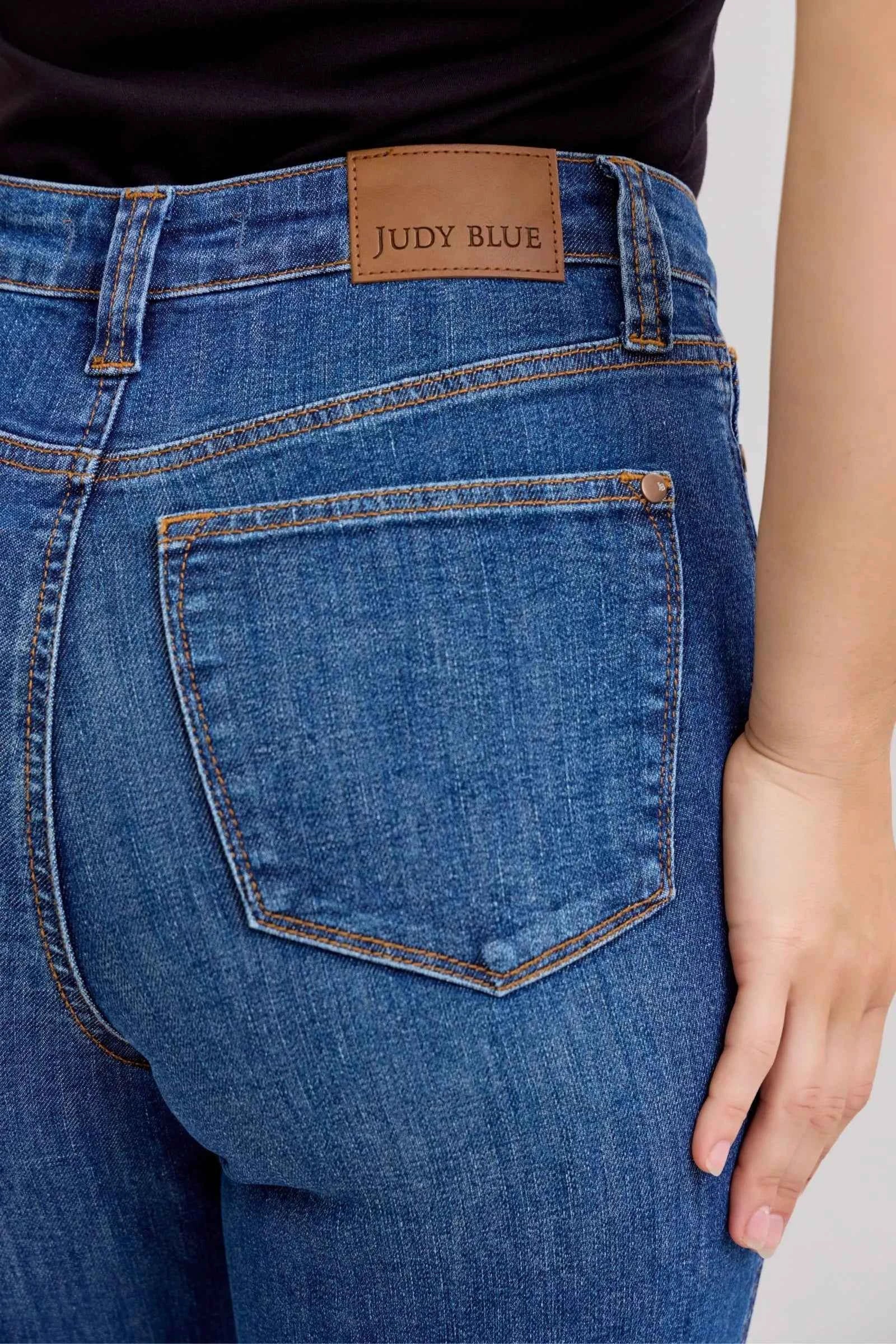 Judy Blue High Waist Tummy Control Straight Jeans Judy Blue High Waist Tummy Control Straight Jeans