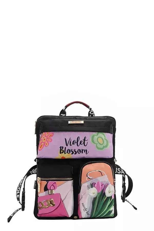 Nicole Lee USA Multi-Pocket Travel Backpack Nicole Lee USA Multi-Pocket Travel Backpack