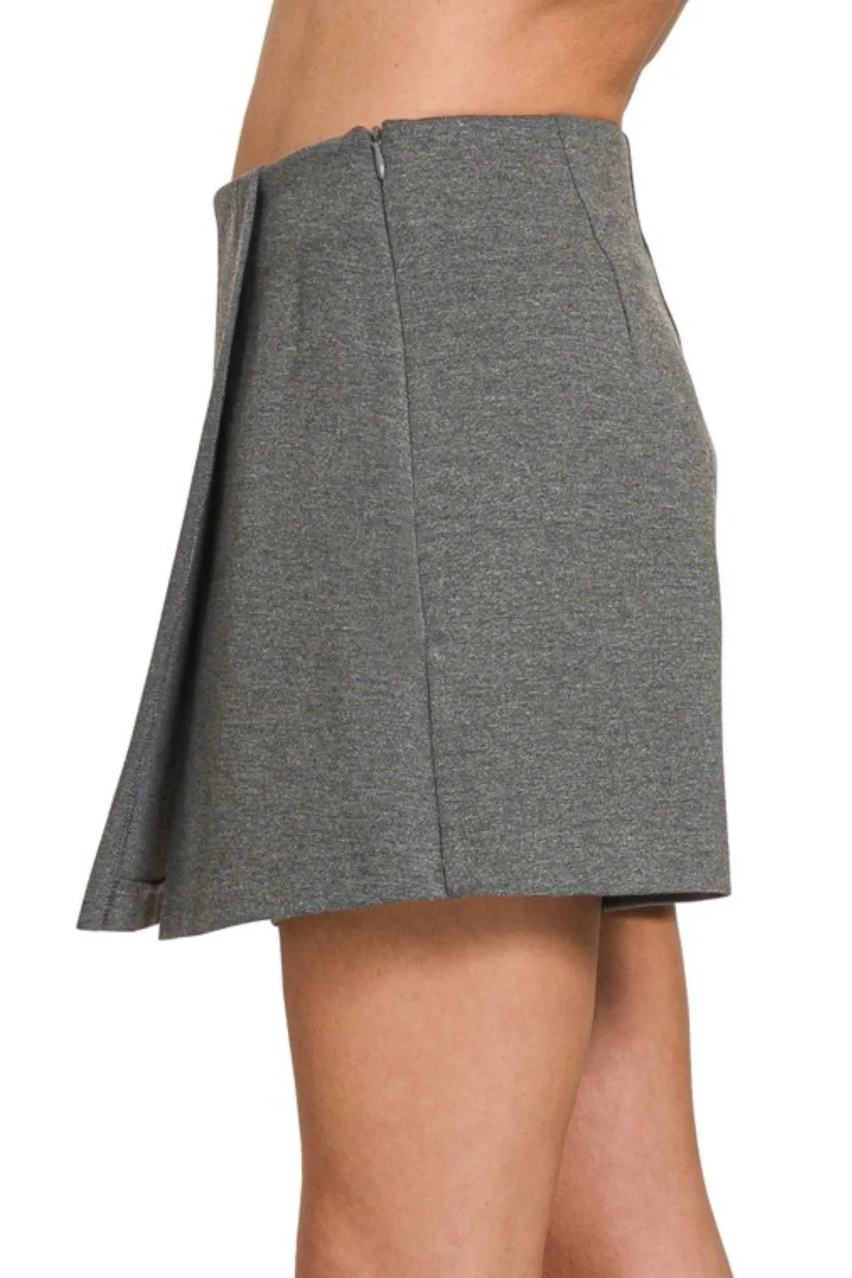 Zenana Wrap Front Skort dc43fc7d-dfbd-4df4-876b-021059e2a9fe-Max-Origin