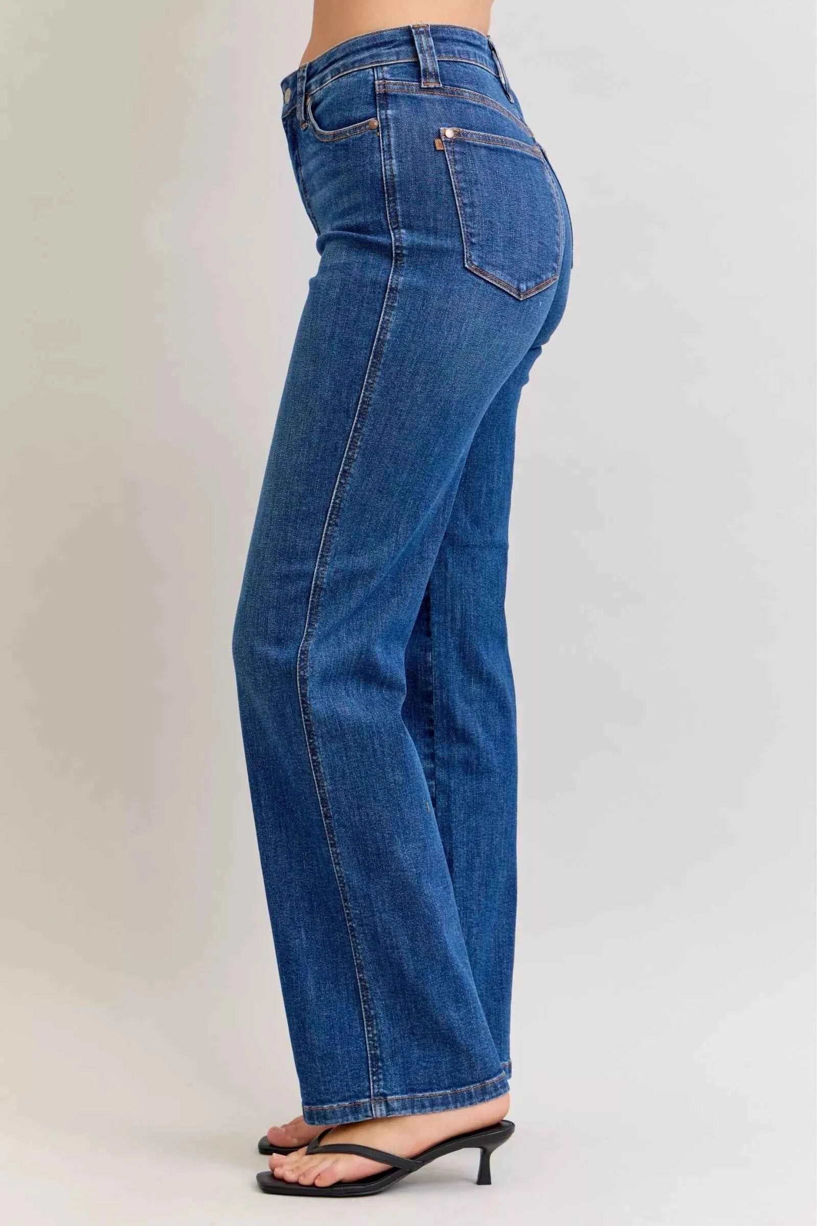Judy Blue High Waist Tummy Control Straight Jeans Judy Blue High Waist Tummy Control Straight Jeans