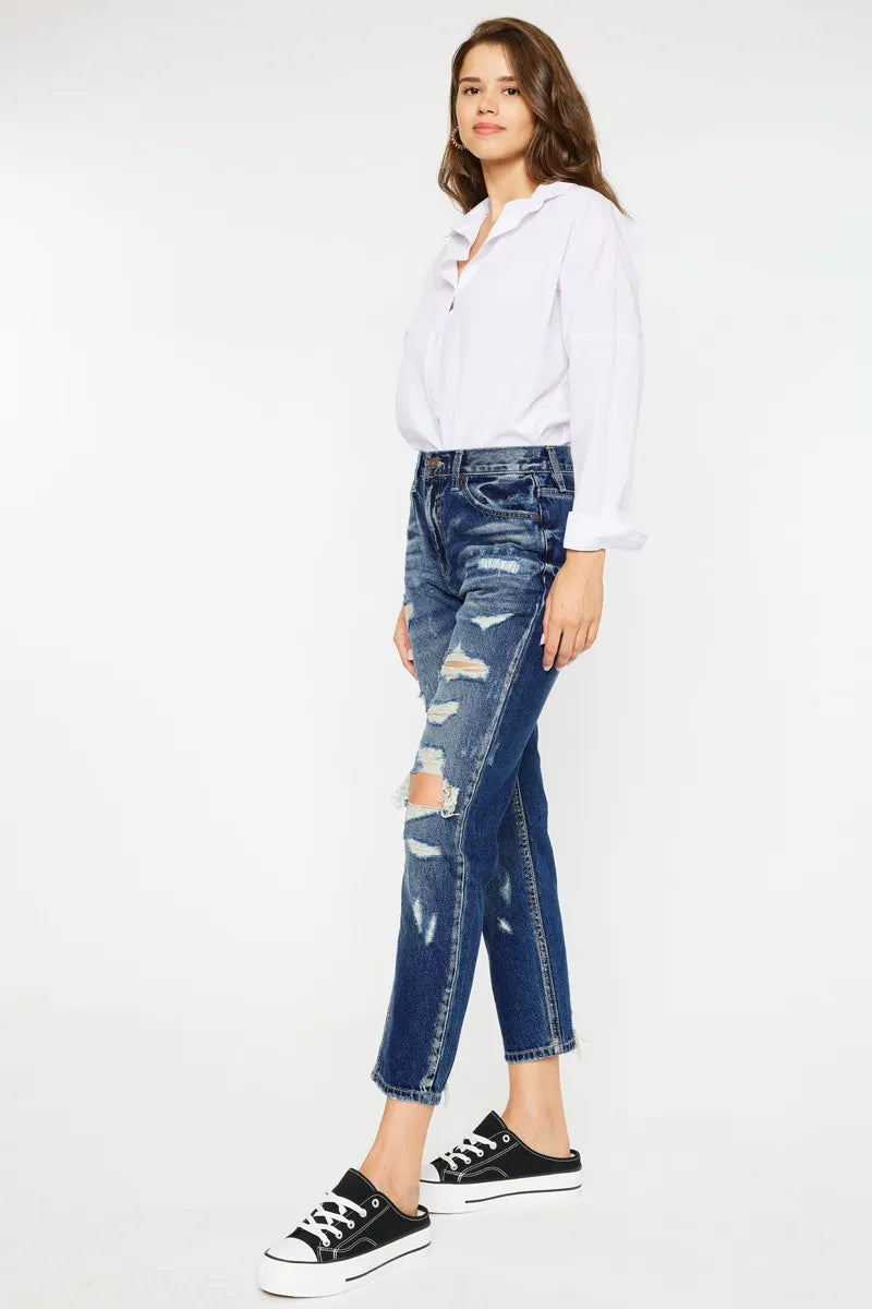 Kancan High Rise Distressed Mom Fit Jeans e3f985a070d947b9b8ebb6d378e705b4-Max-Origin