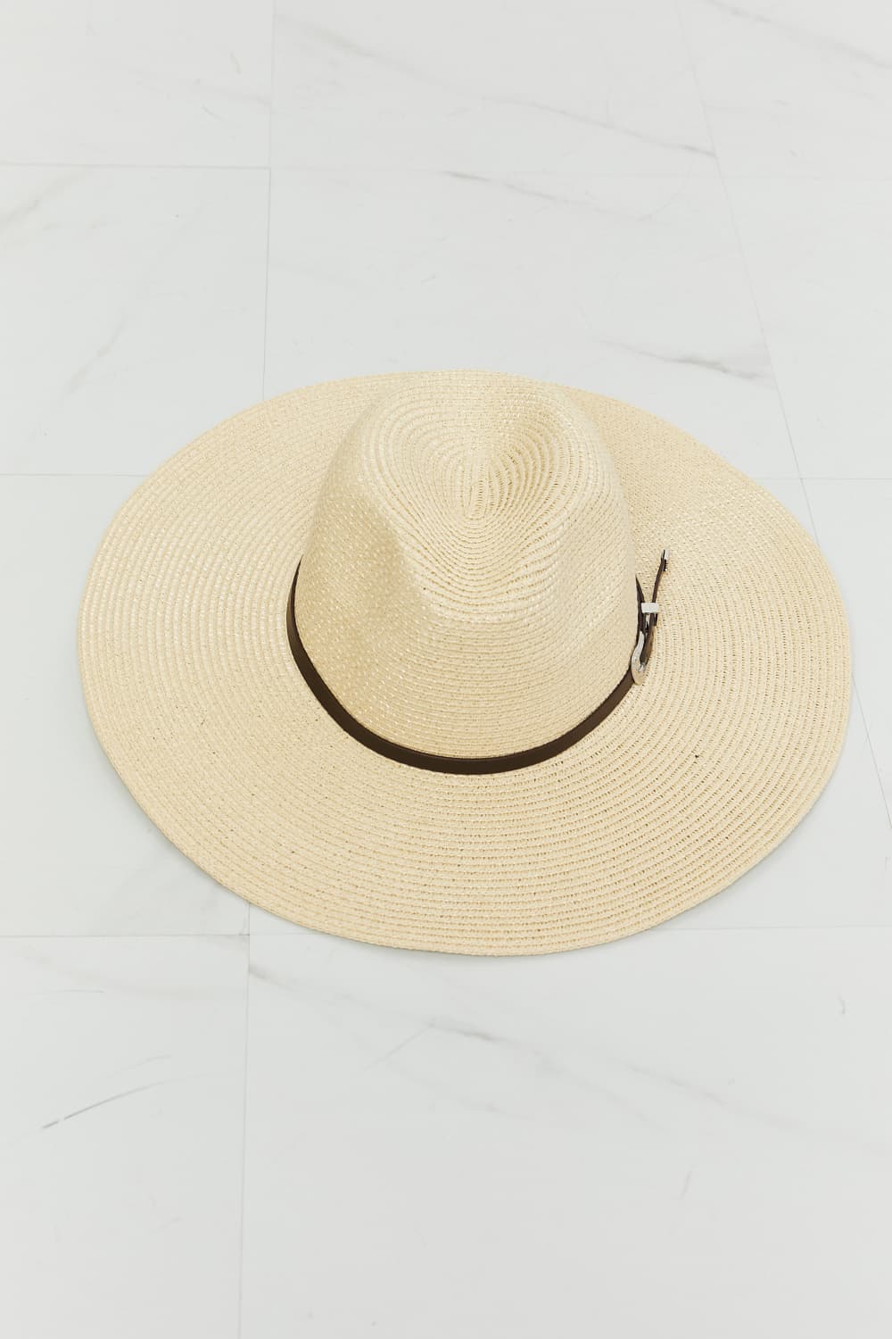 Fame Boho Summer Straw Fedora Hat Fame Boho Summer Straw Fedora Hat - TopFashionHQ