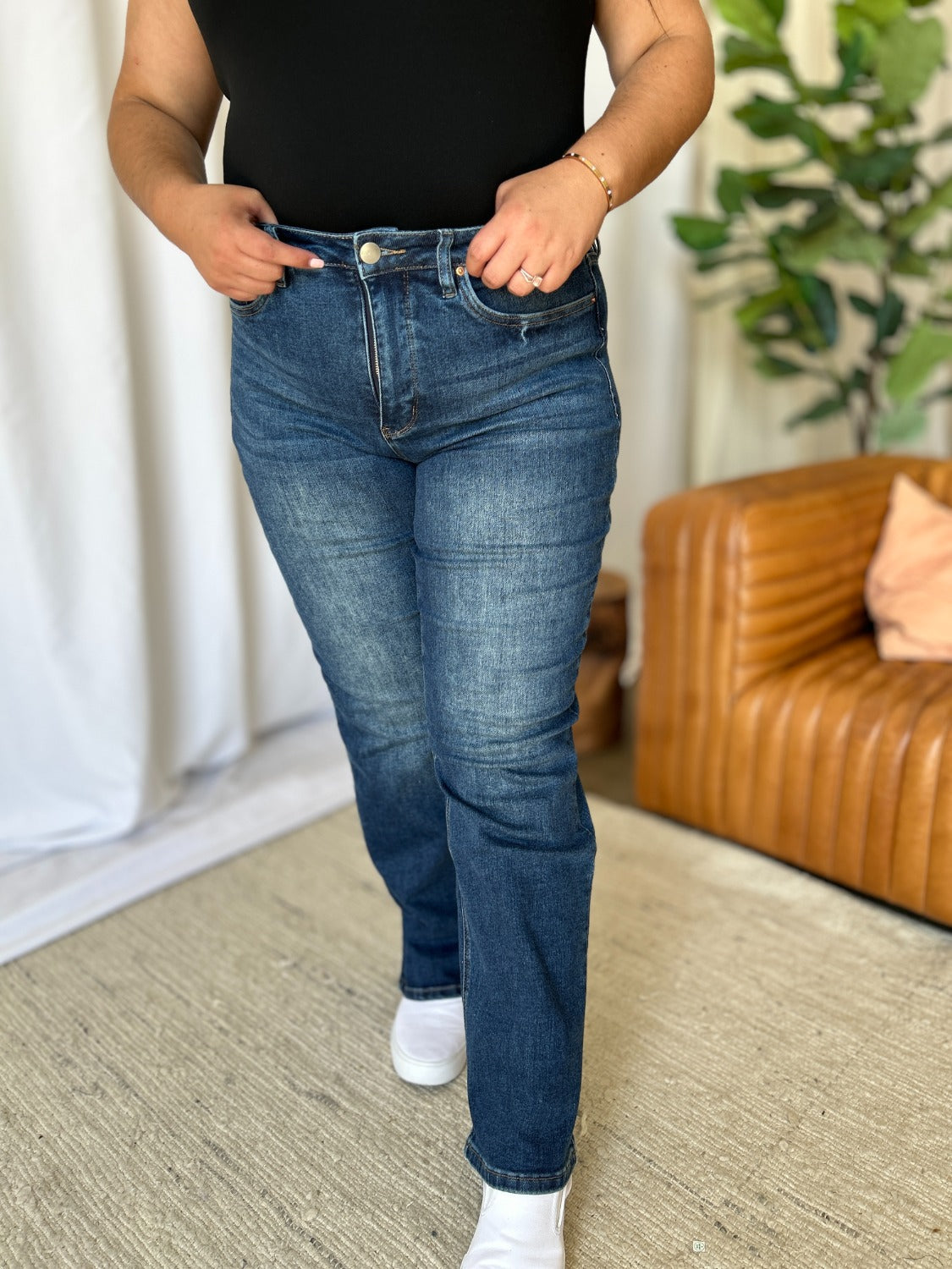 RFM Full Size High Rise Straight Tummy Control Jeans RFM Full Size High Rise Straight Tummy Control Jeans