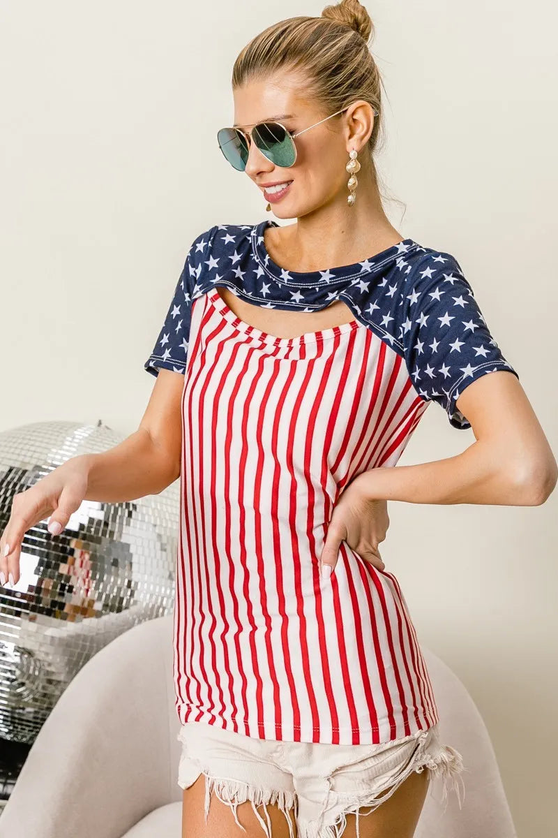 BiBi American Flag Theme Front Cut Out Top ee56b0245e184991a30c9ee891492e16-Max-Origin